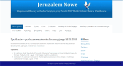 Desktop Screenshot of jeruzalemnowe.net